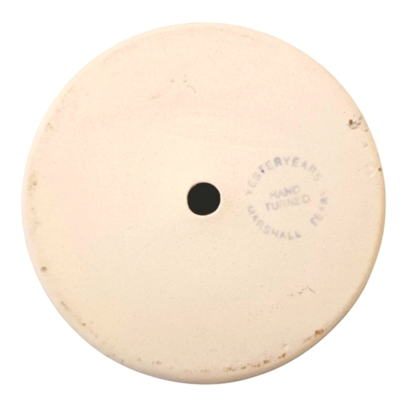 Vintage Yesteryears Pottery Birdhouse Marshall  Hand Turned Floral 80's 90's - Picture 6 of 8